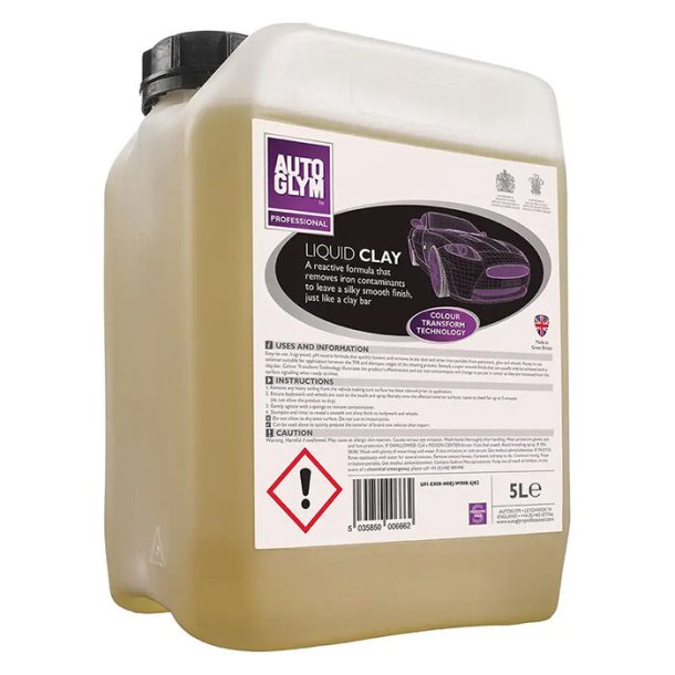 Autoglym Liquid Clay 5L Rengringsmedel fr rost och nedfall fr flygplan