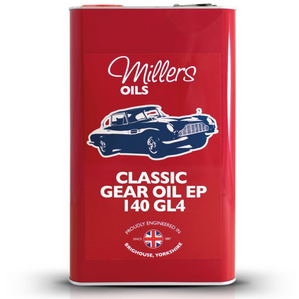 Millers Vintage Green Gear Oil 140 GL1 1L