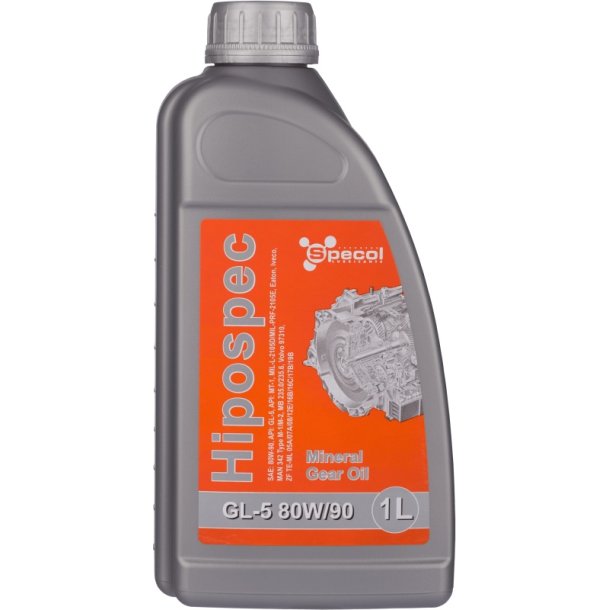 SPECOL 80W90 1L GL5 HIPOSPEC 
