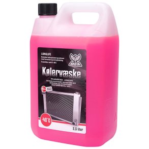 Basta kølervæske rød 2.5 liter