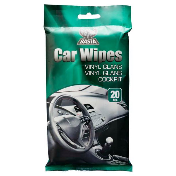 Basta car wipes vinyl 20 stk