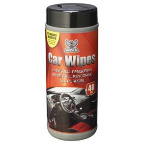 Basta car wipes allround 40 stk