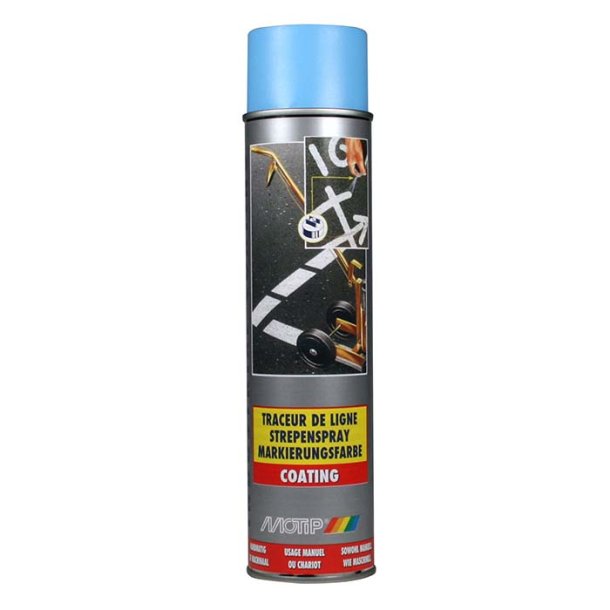 Motip Blue vagn m&auml;rkningsspray 600ml