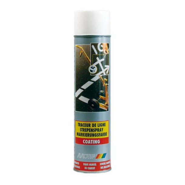 Motip Vit m&auml;rkningsspray f&ouml;r vagn 600ml