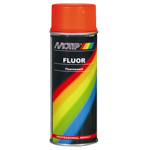 Flouriserande spray 400ml r&ouml;d/orange