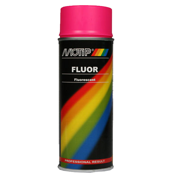 Flouriserande spray 400ml rosa