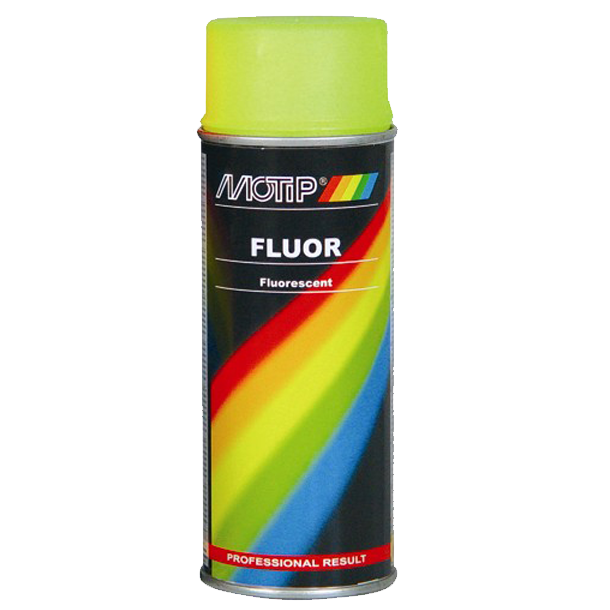 Flouriserande spray 400ml gul