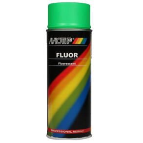 Flouriserende spray 400ml grøn