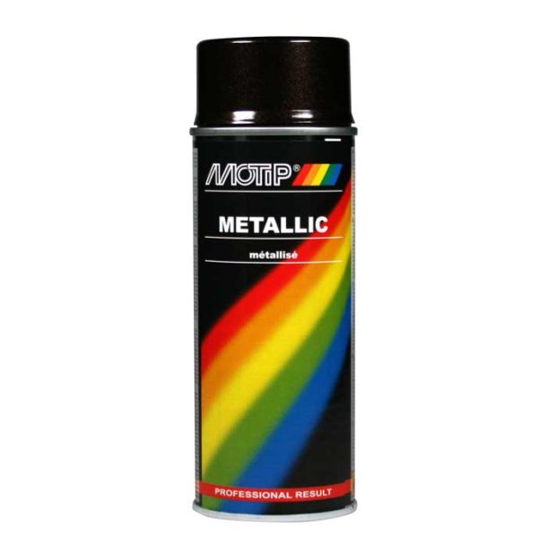 Metallic effektlack 400ml brun