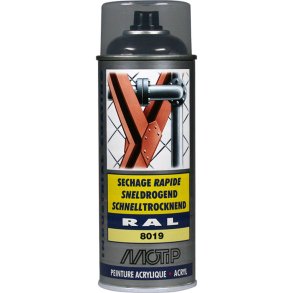 Ral 8019 high gloss grey brown