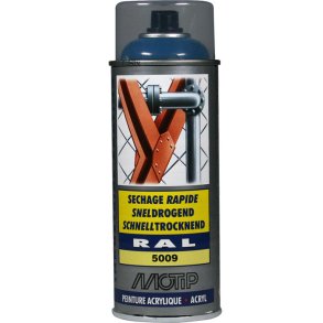 Ral 5009 high gloss azure blue