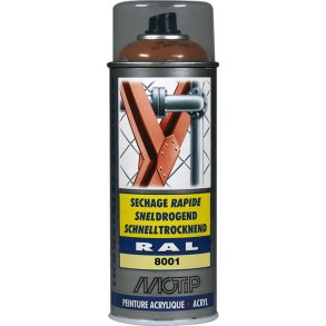 Ral 8001 high gloss ochre brown