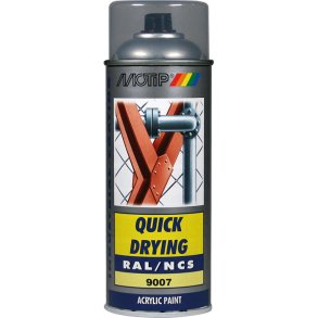 Ral 9007 high gloss grey aluminium