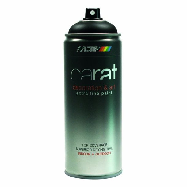Motip Carat trafiksvart matt