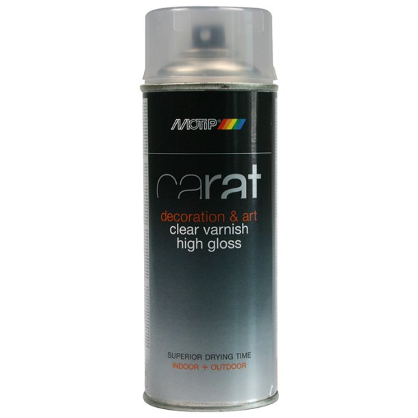Motip carat h&ouml;gglans klarlack 400ml