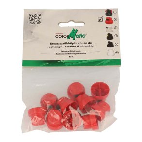 Motip Justerbart munstycke - rd-svart (10 st)