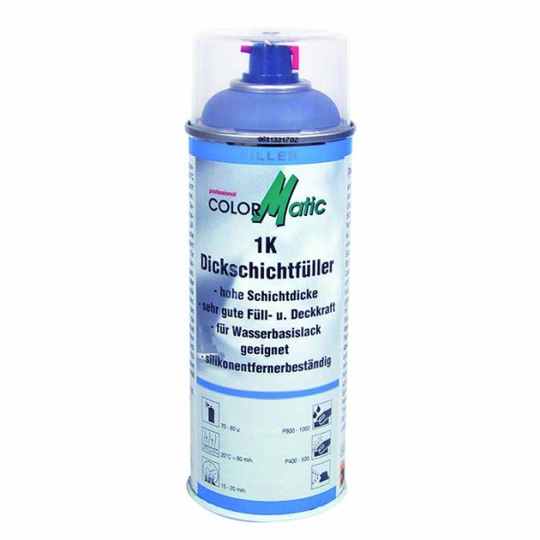 Motip 1K High Build Filler Ljusgr 400 ml