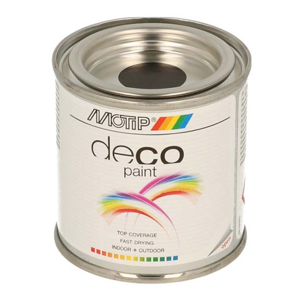 Motip Deco Ral 9005 Glossy Deep Black 100ml burk