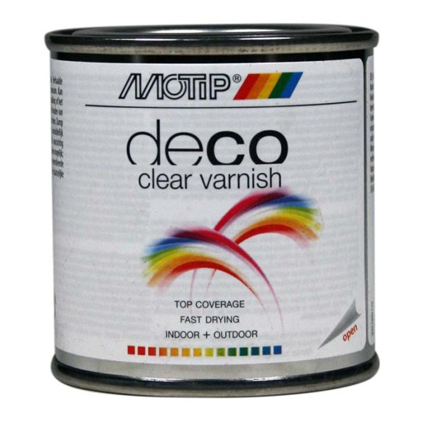 Motip Deco Clear Lacquer Blank 100ml burk