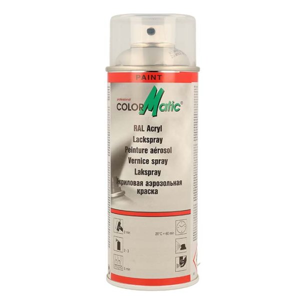 Cm aluminium satin 400 ml ral9006