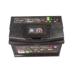 Batteri 12V 70AH/650A L- 278X175X175 EFB