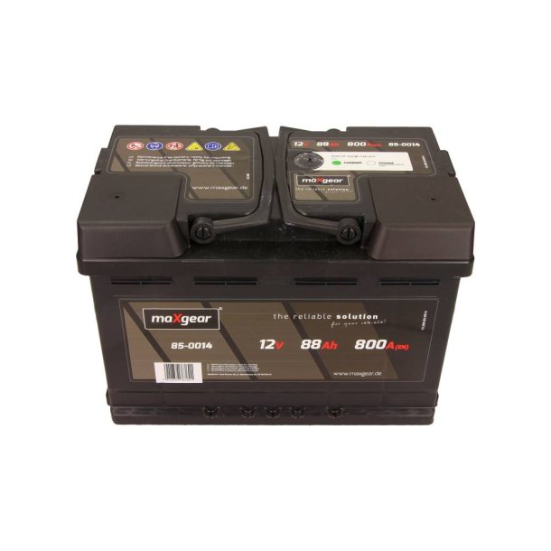 Batteri 12V 88AH/800A L - 278X175X190 