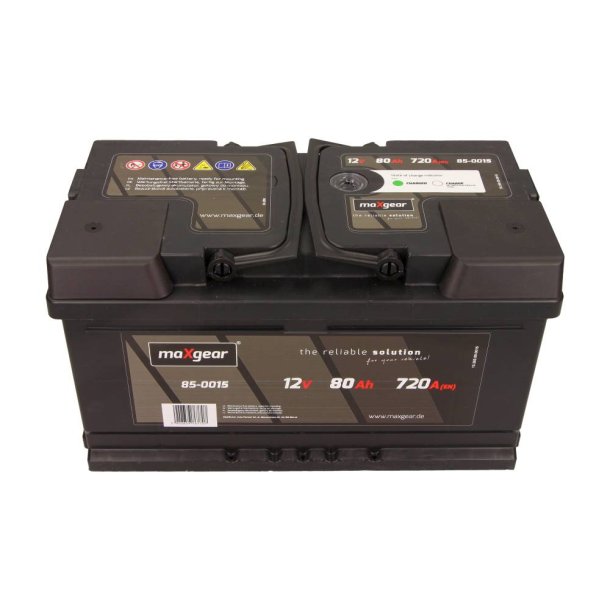 Batteri 12V 80AH/720A L- 315X175X175