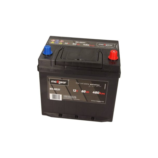 Batteri 12V 60AH/480A L- 230X170X224 JAPAN