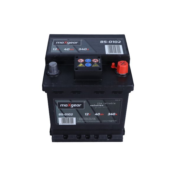 Batteri 12V 40AH/340A L - 175X175X190 L/B/H