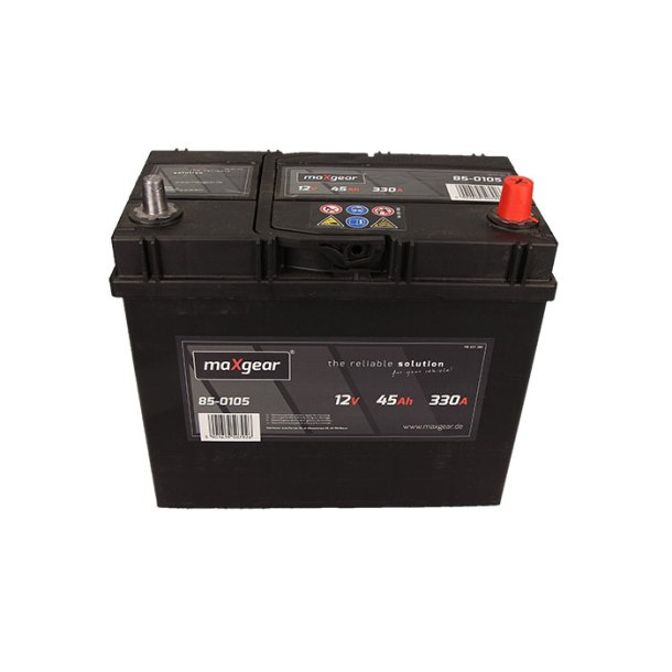 Batteri 12V 45AH/330A L- 238X129X227 L/B/H JAPA