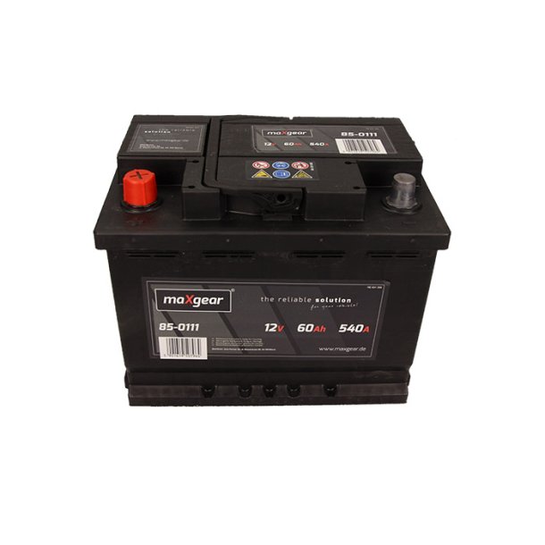 Batteri 12V 60AH/540A L+ 242X175X190 L/B/H