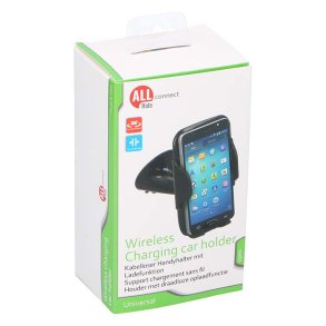 Allride telefonholder sugekop trådløs opladning