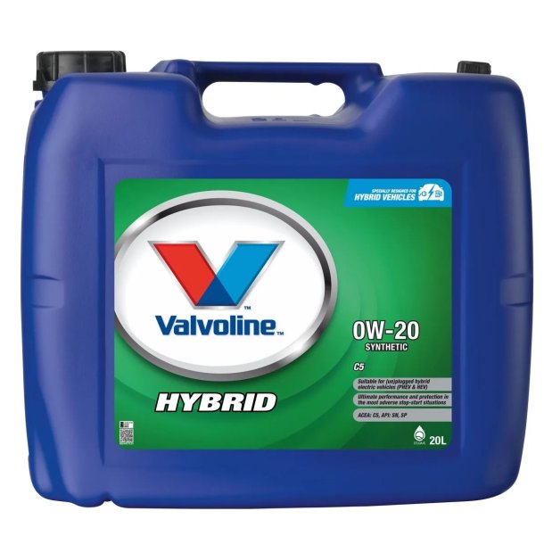 VALVOLINE val hybrid c5 0w20 20L