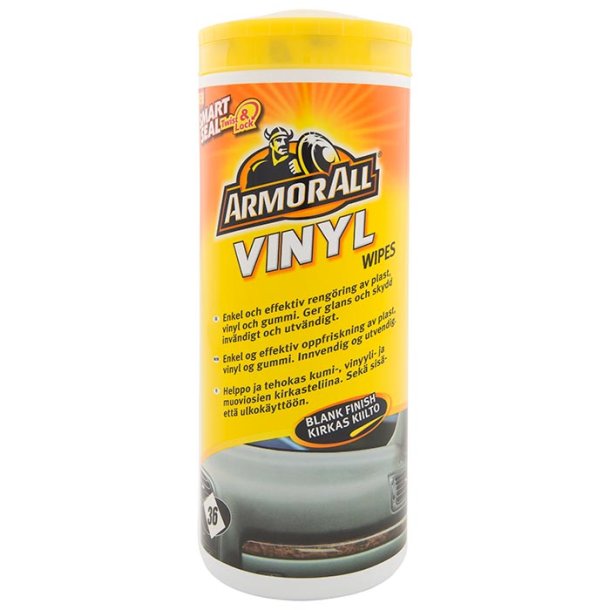 Armor all vinyl wipes 36stk