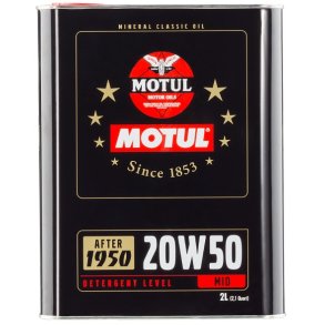 MOTUL 20W50 2L CLASSIC OLIE