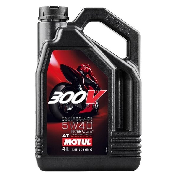 MOTUL 5W40 4L 300V FACTORY LINE ROAD RACING
