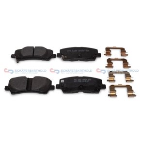 Bremseklodser bag|WVA:22110 22111 22112 FORD OE