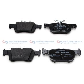 Bremseklodser Motorcraft bag|WVA:25798 FORD OE