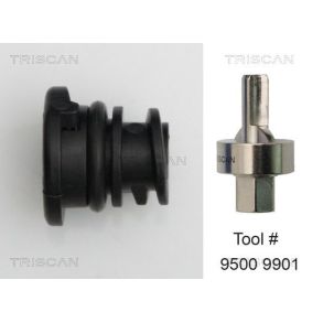 Bundprop 9500 2901 inkl. pakning