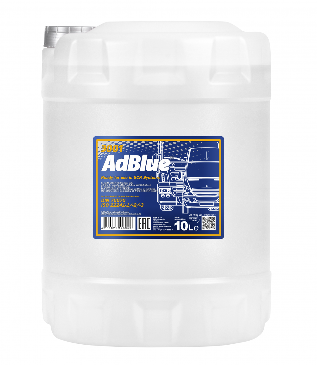 Mannol Adblue 10L AdBlue Industri Kemi ApS
