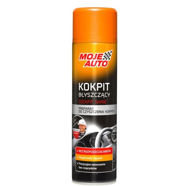 Cokpit blank sort 500 ml