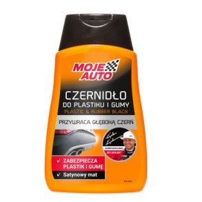 Sort farve til plast og gummi emner 250 ml