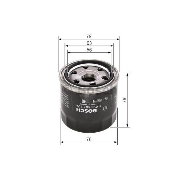 BOSCH oliefilter F 026 407 124 (P 7124)