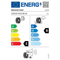 BRIDGESTONE Sommardck 245/45R18