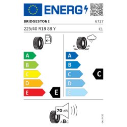 BRIDGESTONE Sommardck 225/40R18