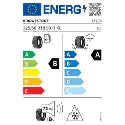 BRIDGESTONE vinterdck 225/50R18