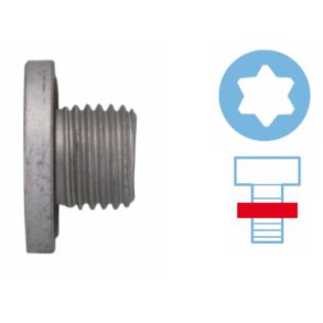 Bundprop 220110S inkl. Pakning