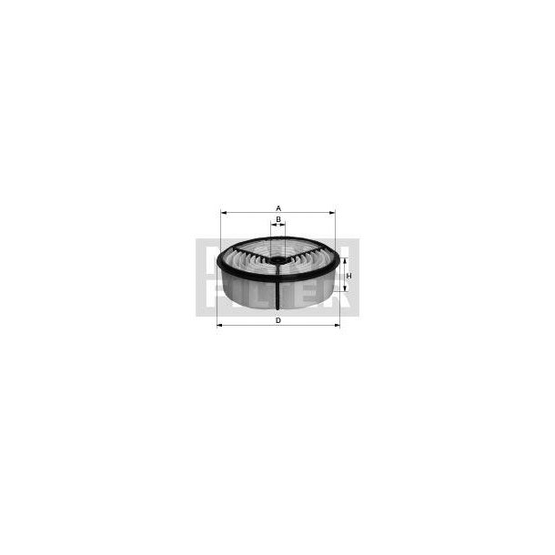 MANN Luftfilter C2262
