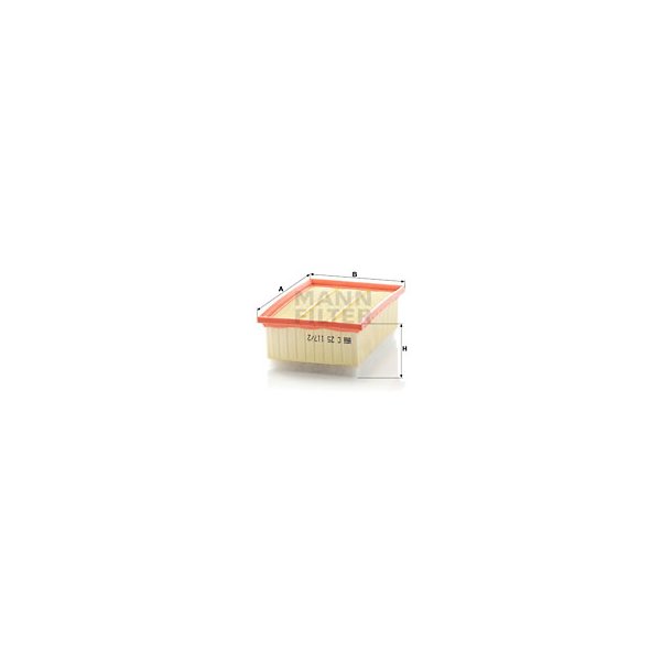 MANN Luftfilter C25117/2