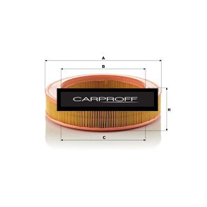 CarProff luftfilter CPL0286